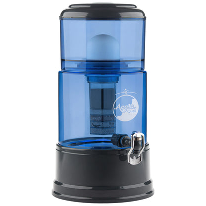 AcalaQuell® Advanced blau | anthrazit | 8 Liter für 1-4 Personen | verschiedene Optionen | Einsteigerset groß