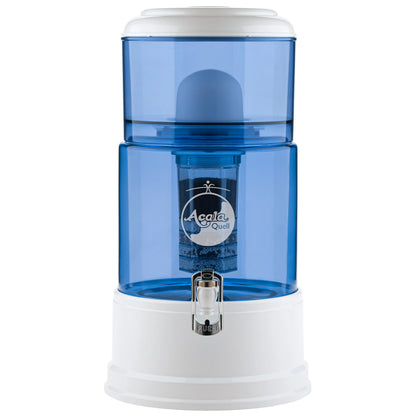 AcalaQuell® Advanced blau | weiß | 8 Liter für 1-4 Personen | verschiedene Optionen | Einsteigerset groß