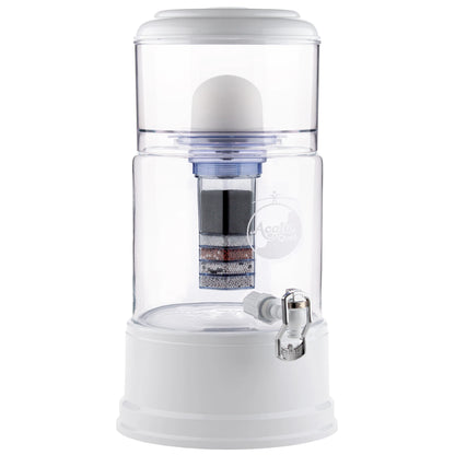 AcalaQuell® Advanced kristallklar | weiß | 8 Liter für 1-4 Personen | verschiedene Optionen | Einsteigerset klein