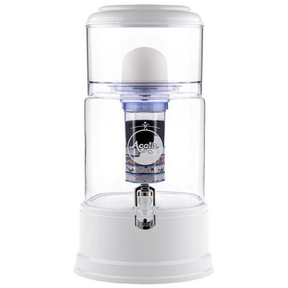 AcalaQuell® Advanced kristallklar | weiß | 8 Liter für 1-4 Personen | verschiedene Optionen | Einsteigerset groß