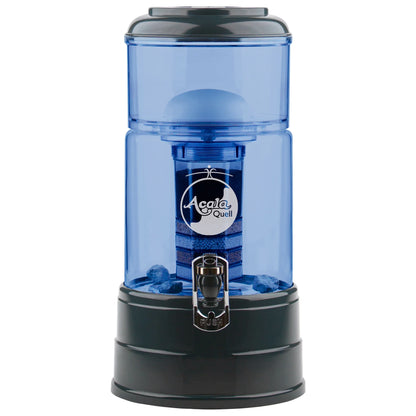 AcalaQuell® Mini blau | anthrazit | 5 Liter für 1-2 Personen | verschiedene Optionen | Einsteigerset groß