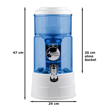 AcalaQuell® Mini blau | weiß | 5 Liter für 1-2 Personen | verschiedene Optionen | Einsteigerset groß
