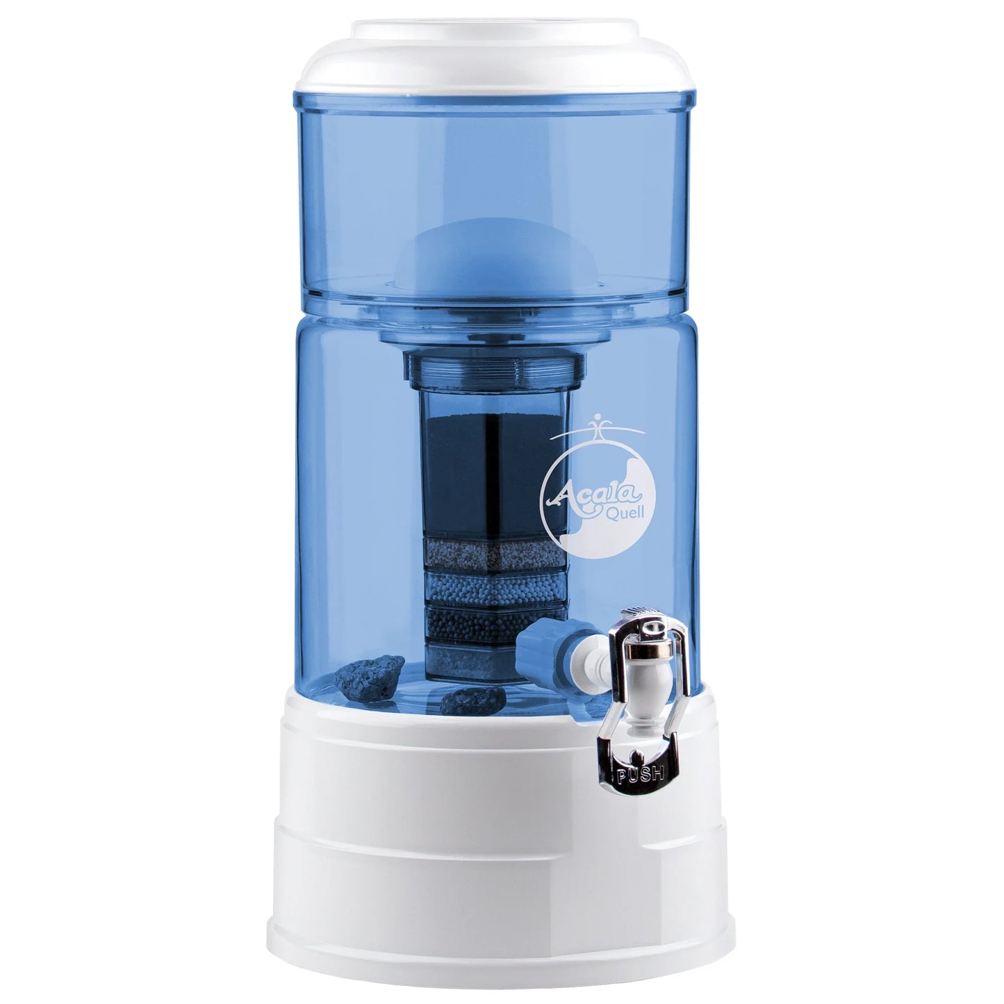 AcalaQuell® Mini blau | weiß | 5 Liter für 1-2 Personen | verschiedene Optionen | Einsteigerset groß