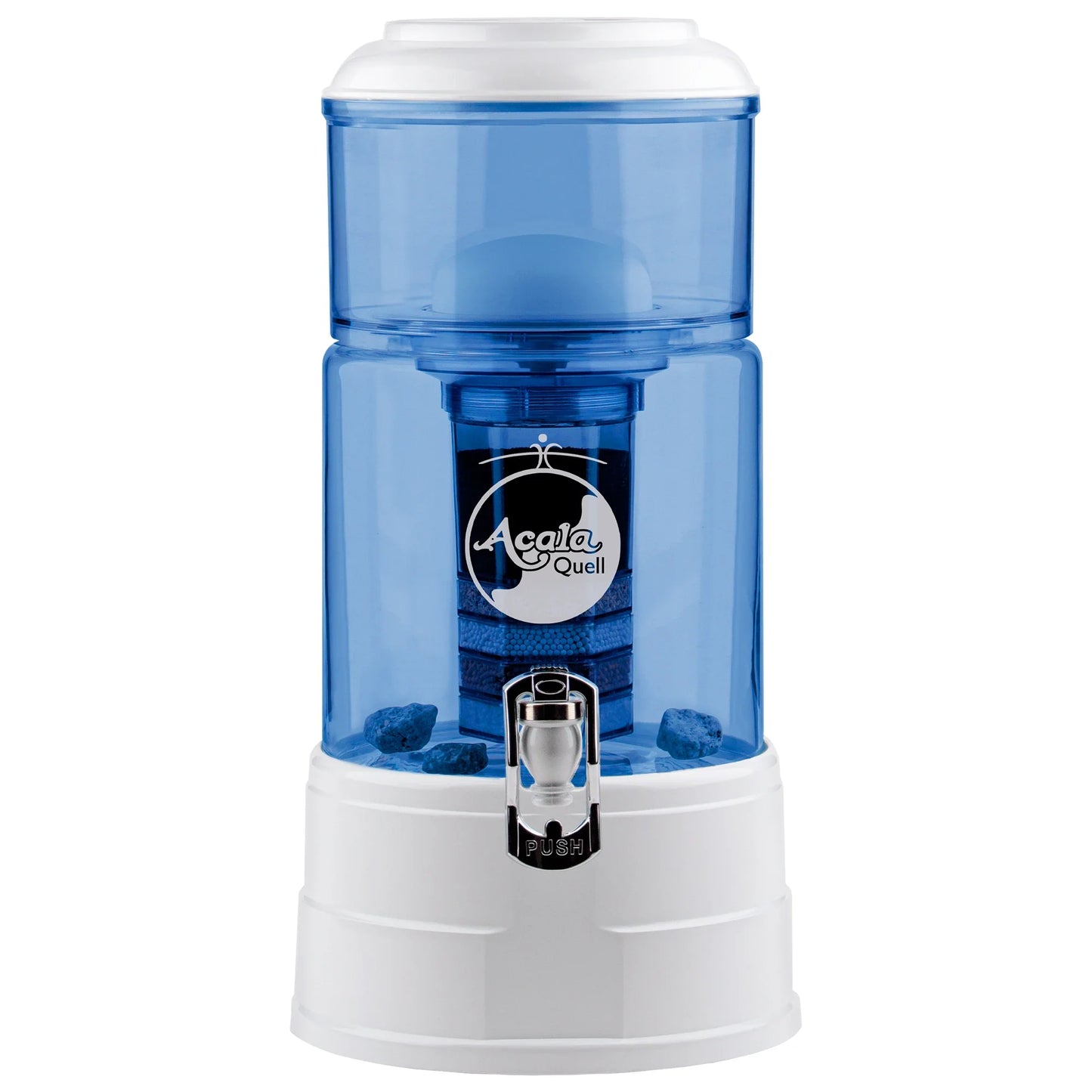 AcalaQuell® Mini blau | weiß | 5 Liter für 1-2 Personen | verschiedene Optionen | Einsteigerset groß