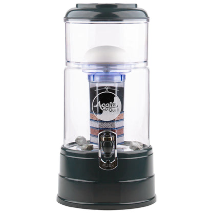 AcalaQuell® Mini kristallklar | anthrazit | 5 Liter für 1-2 Personen | verschiedene Optionen | Einsteigerset groß