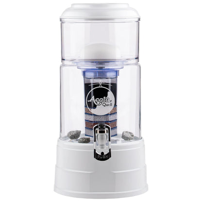 AcalaQuell® Mini kristallklar | weiß | 5 Liter für 1-2 Personen | verschiedene Optionen | Einsteigerset groß