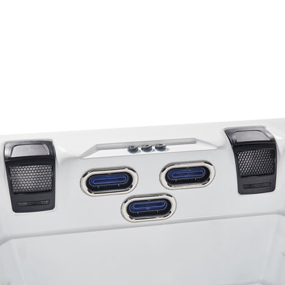 Swim Spa Whirlpool AWT Innovation590 Dual weiß 590x235 grau