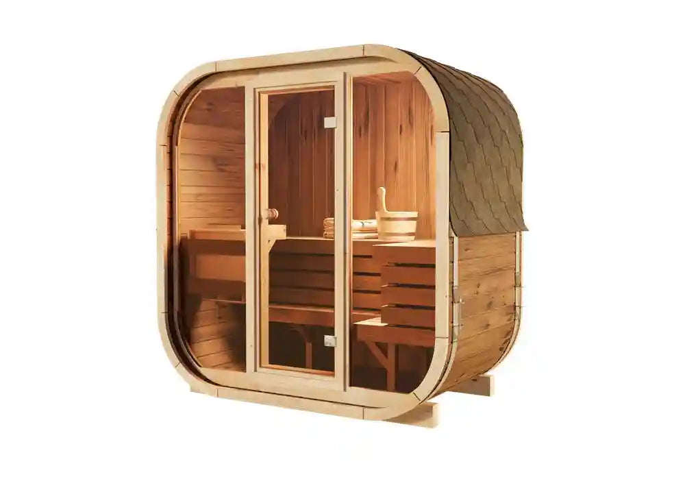 Finntherm Comfort Set Fasssauna Ellipso M Sauna