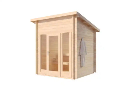 Finntherm Comfort Set Saunahaus Lizzy XXS Sauna