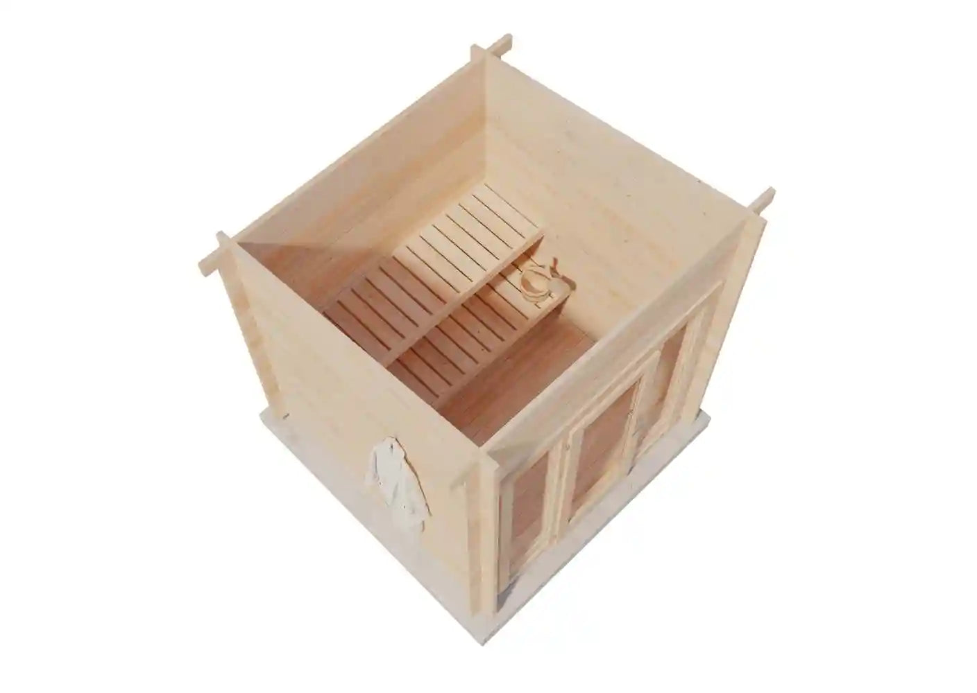 Finntherm Comfort Set Saunahaus Lizzy XXS Sauna
