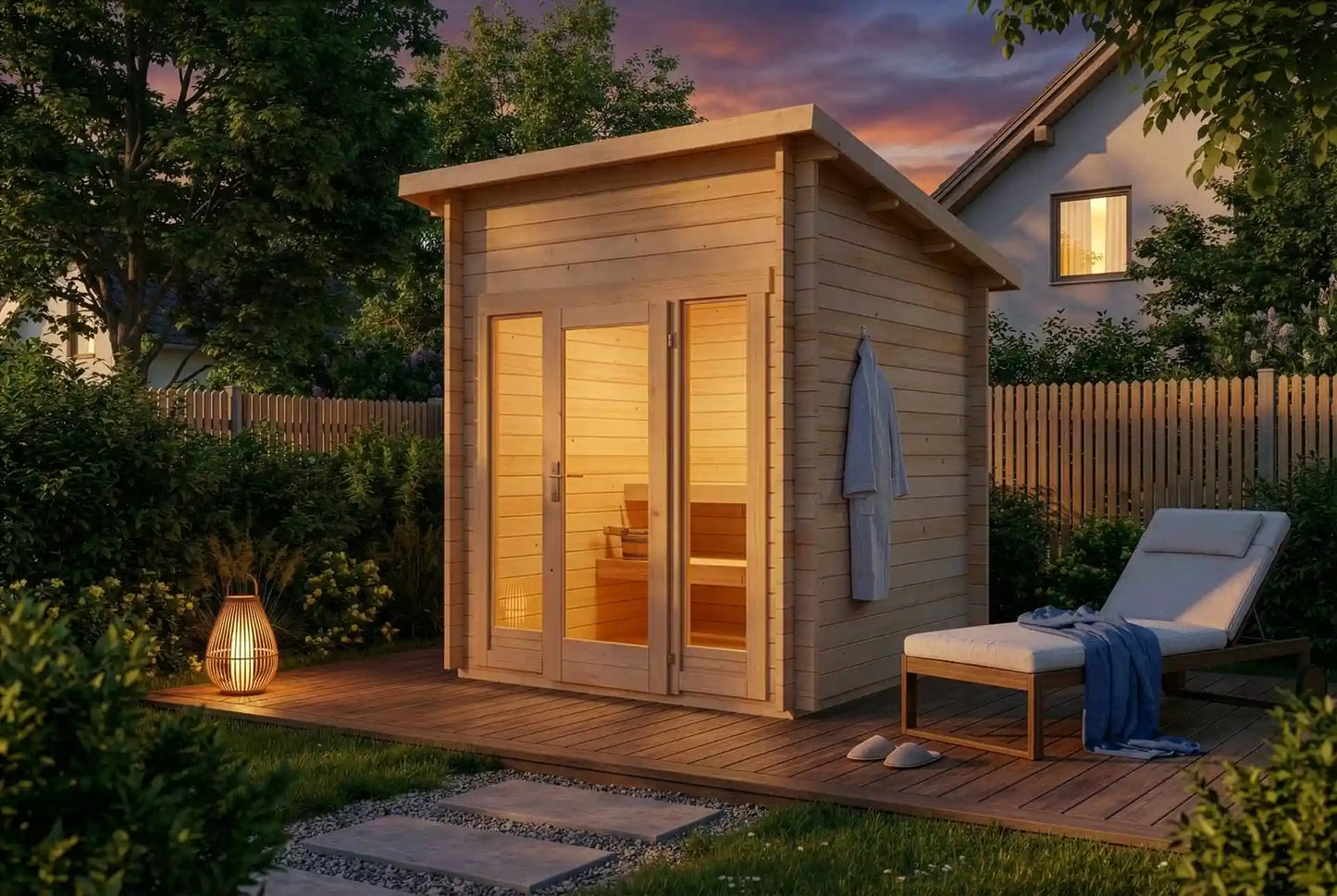 Finntherm Comfort Set Saunahaus Lizzy XXS Sauna