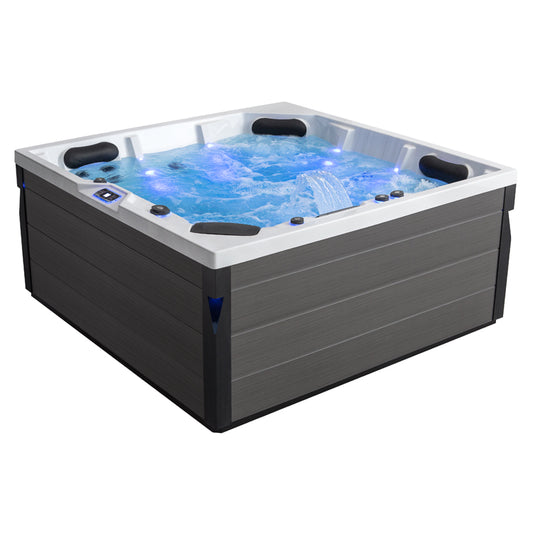 AWT Whirlpool Aussenwhirlpool IN-403 eco Sterling Silver 200x200 grau