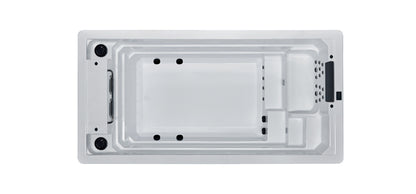 Swim Spa Whirlpool AWT Innovation380 weiß 380x220 grau