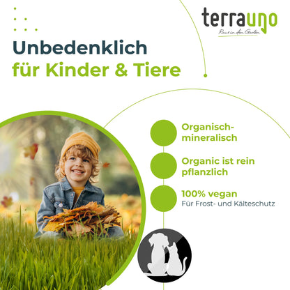 TerraUno Premium Rasendünger Dünger Herbst & Winter NPK 7+3+12