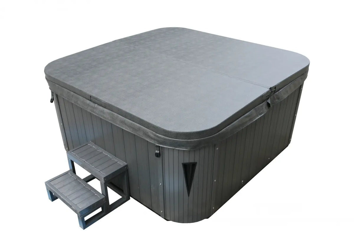 Thermoabdeckung Abdeckung Whirlpool 210x160cm anthrazitgrau