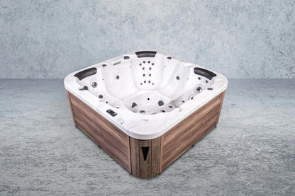 American Outdoor-Whirlpool Torina Swim Spa Sterling Silver / Brown 215x215cm