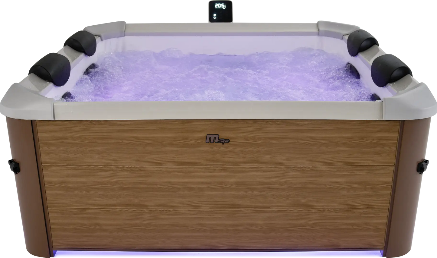 MSpa Whirlpool Oslo Amber Swim Spa App 160x160x65cm Modell 2025 F-AM063W