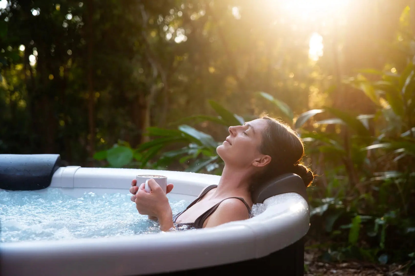 MSpa Whirlpool Denver 180x180x70cm F-DE066W PTC UVC Thermoabdeckung