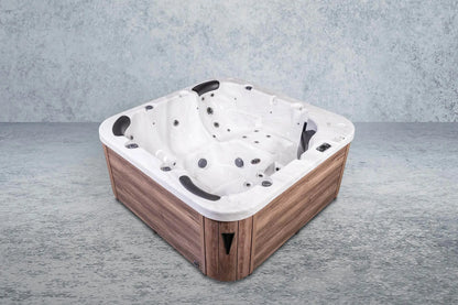 American Outdoor-Whirlpool Torina Swim Spa Sterling Silver / Brown 215x215cm