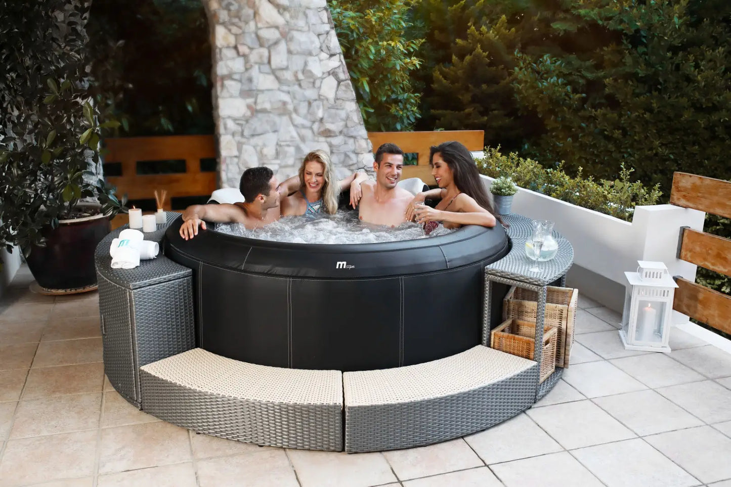 MSpa Whirlpool Camaro 204x204x70cm Ozon PTC P-CA063