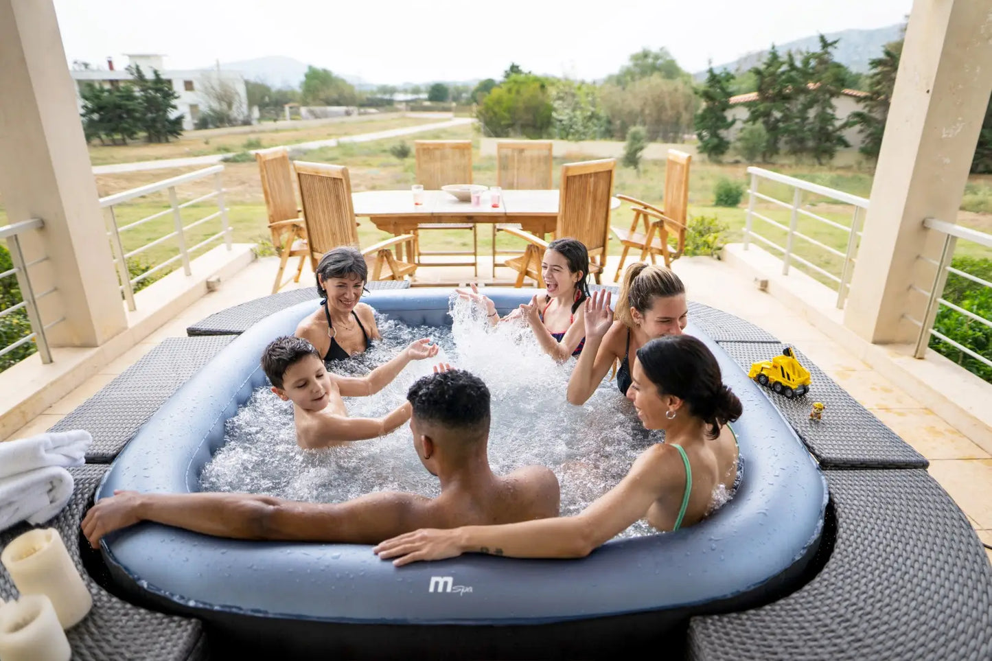 MSpa Whirlpool Tekapo 185x185x68cm