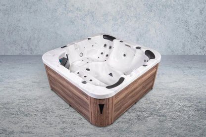 American Outdoor-Whirlpool Torina Swim Spa Sterling Silver / Brown 215x215cm