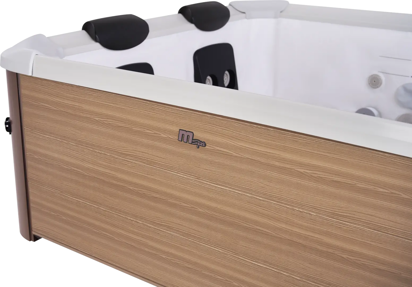 MSpa Whirlpool Oslo Amber Swim Spa App 160x160x65cm Modell 2025 F-AM063W