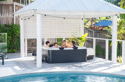 MSpa Whirlpool Oslo Swim Spa App 160x160x65cm F-OS063W Neues Modell