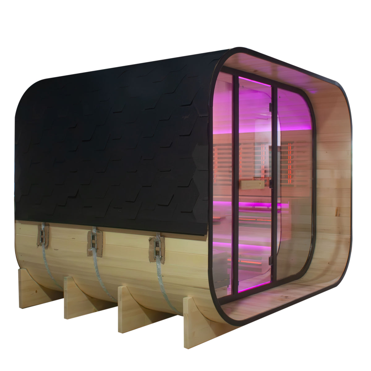 Outdoor Sauna Scandinavia Außensauna Harvia Infrarotkabine