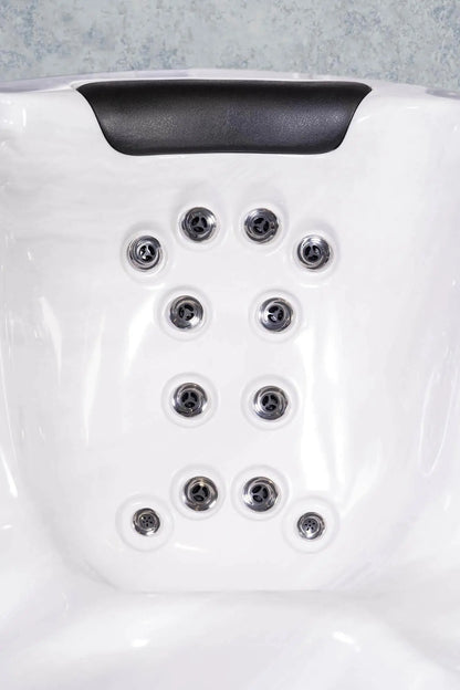 American Outdoor-Whirlpool Torina Swim Spa Sterling Silver / Brown 215x215cm