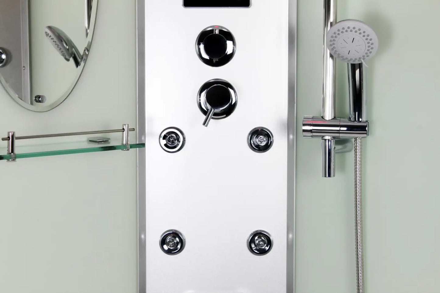 Dampfdusche Dusche Alaska inkl. Infrarotsauna 90x90cm