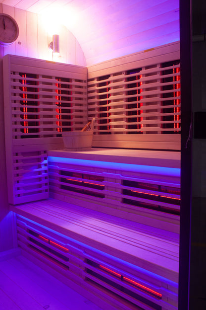 Outdoor Sauna Scandinavia Außensauna Harvia Infrarotkabine