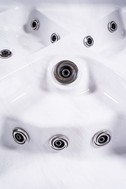 American Outdoor Whirlpool Messina Sterling Silver / Grey 200 x 200 cm