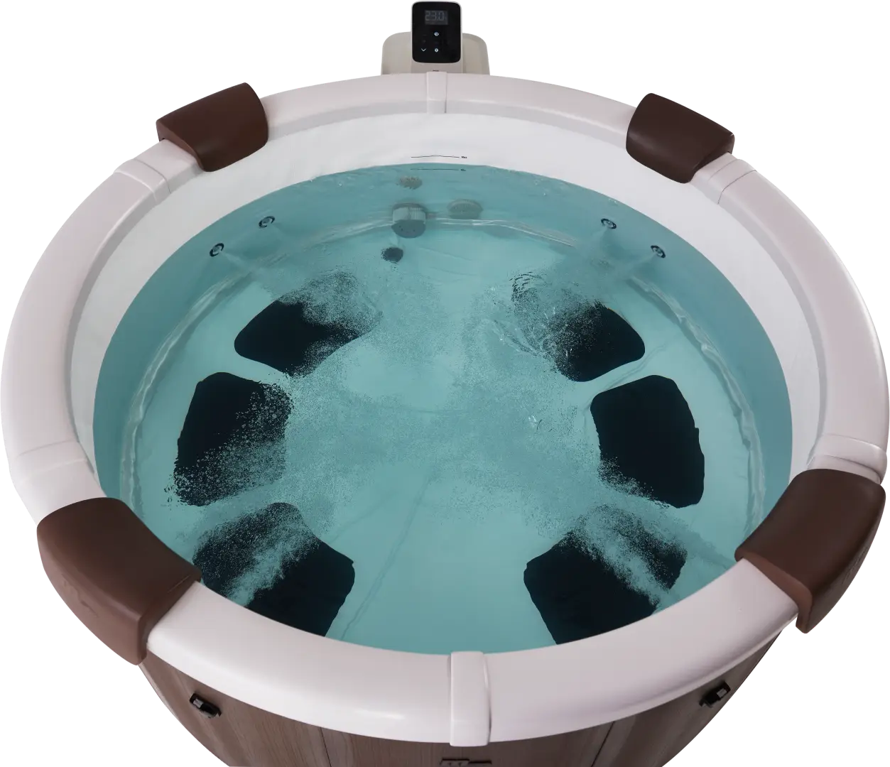 MSpa Whirlpool Rova 180x180x70cm F-RO066W PTC UVC Thermoabdeckung