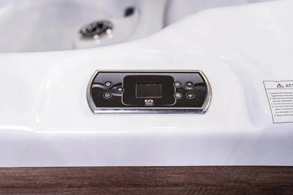 American Outdoor-Whirlpool Torina Swim Spa Sterling Silver / Brown 215x215cm