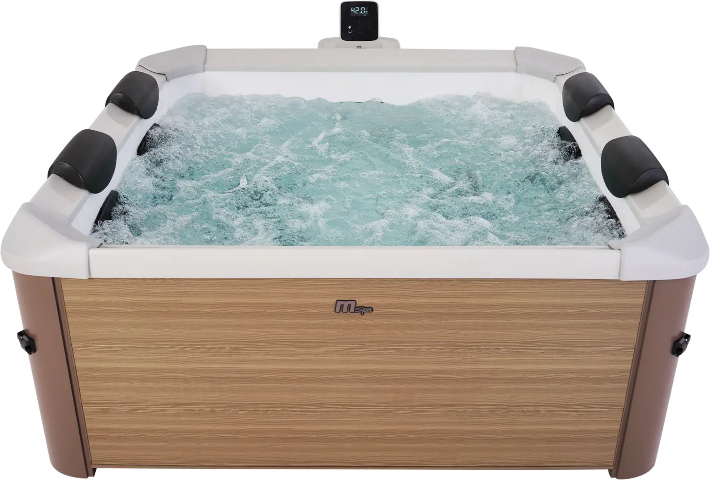 MSpa Whirlpool Oslo Amber Swim Spa App 160x160x65cm Modell 2025 F-AM063W
