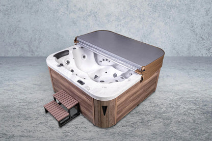 American Outdoor-Whirlpool Torina Swim Spa Sterling Silver / Brown 215x215cm