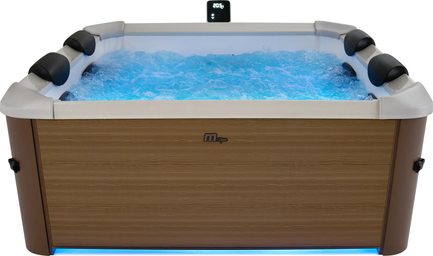 MSpa Whirlpool Oslo Amber Swim Spa App 160x160x65cm Modell 2025 F-AM063W