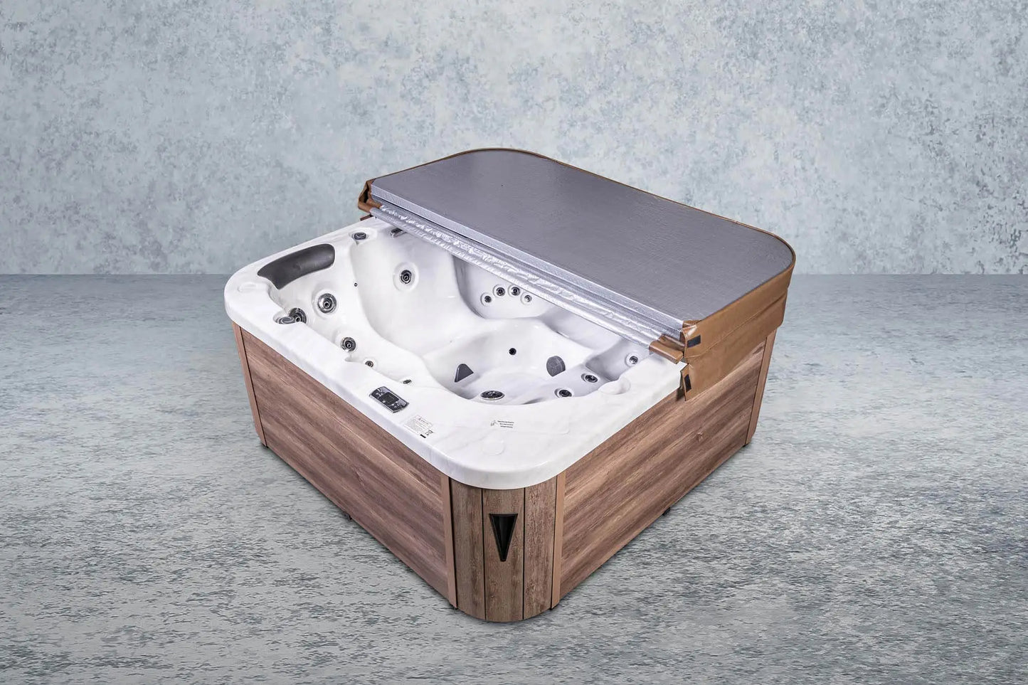 American Outdoor-Whirlpool Torina Swim Spa Sterling Silver / Brown 215x215cm