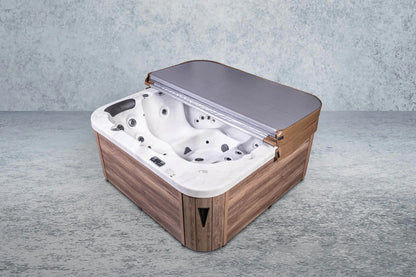 American Outdoor-Whirlpool Torina Swim Spa Sterling Silver / Brown 215x215cm