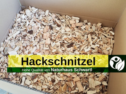 Premium 600 Liter Hackschnitzel Holzhackschnitzel Mulch Garten Einstreu Hochbeet