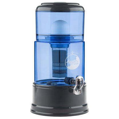 AcalaQuell® Smart blau | anthrazit | 8 Liter für 1-4 Personen | verschiedene Optionen | Einsteigerset groß